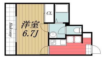 【間取り】 | プラージュ新検見川