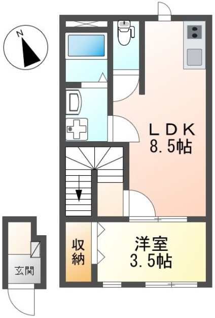 エルスールの間取り