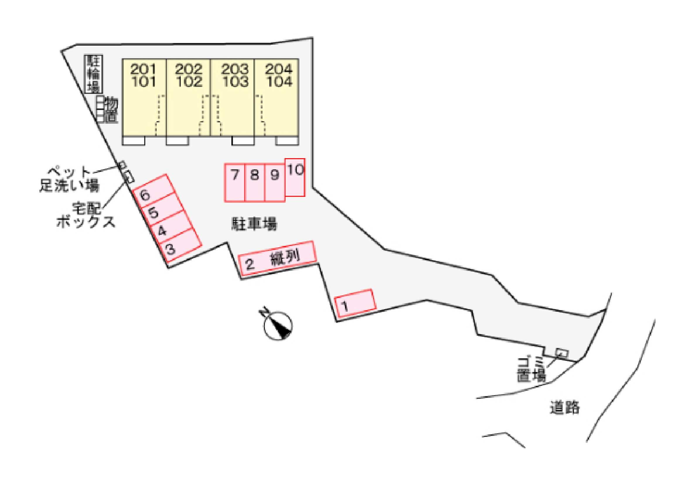 フルムーンの区画図
