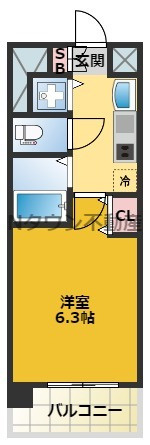 【間取り】 | プレサンス桜通グレイス | 間取りです。