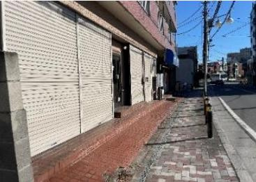 市川市市川１丁目の店舗事務所の外観パース