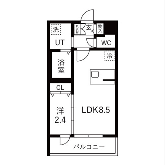 【間取り】 | 【仲介手数料0円】ファステート九条河原町レイヴ