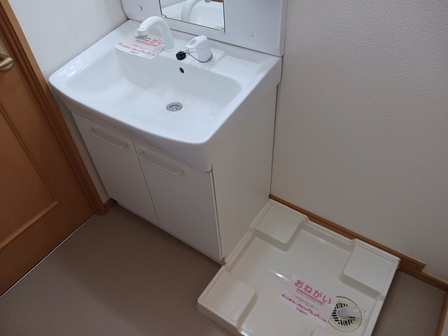 フランシーズコートAの洗面所|使いやすい洗面所です