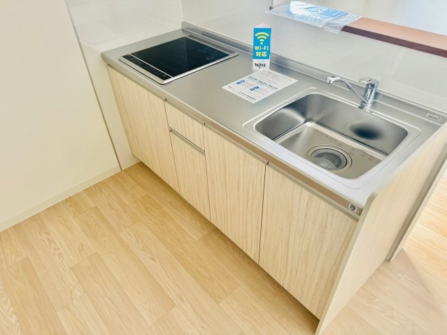 オーシャンコート姫路A棟のキッチン
