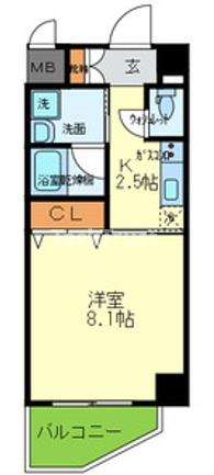 【間取り】 | ザッツコート浜町