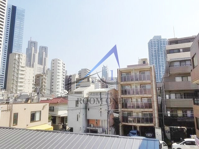 コーポ若村のバルコニー|眺望です。