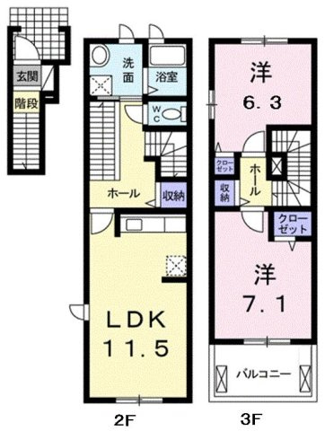 スタースクエアの間取り
