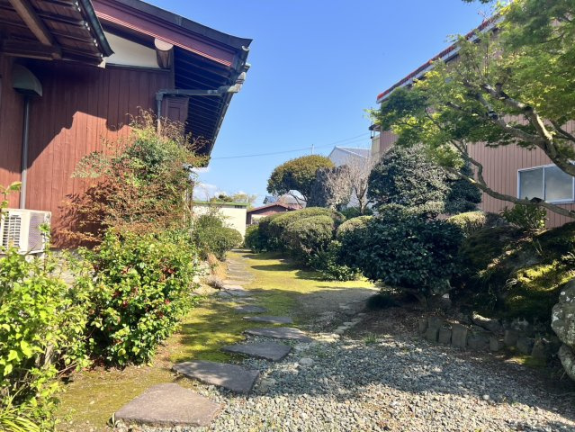 中古　柳川市　下宮永町619-7の庭