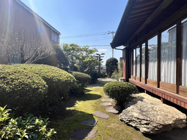 中古　柳川市　下宮永町619-7の庭