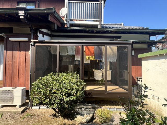 中古　柳川市　下宮永町619-7の庭