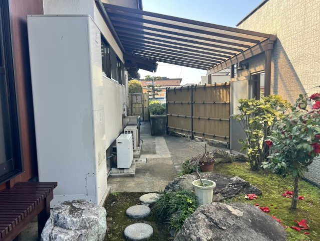 中古　柳川市　下宮永町619-7の庭