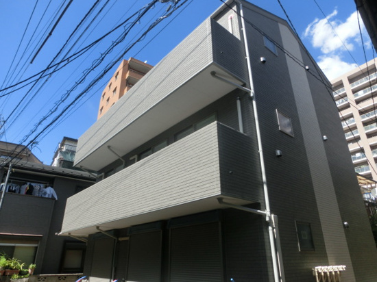 北区浮間１丁目のアパートの外観