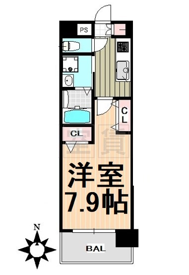 【間取り】 | パルティール金山アネックス