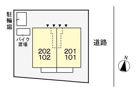 【区画図】 | サニーフラット