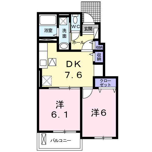 【間取り】 | クラール宇津木台