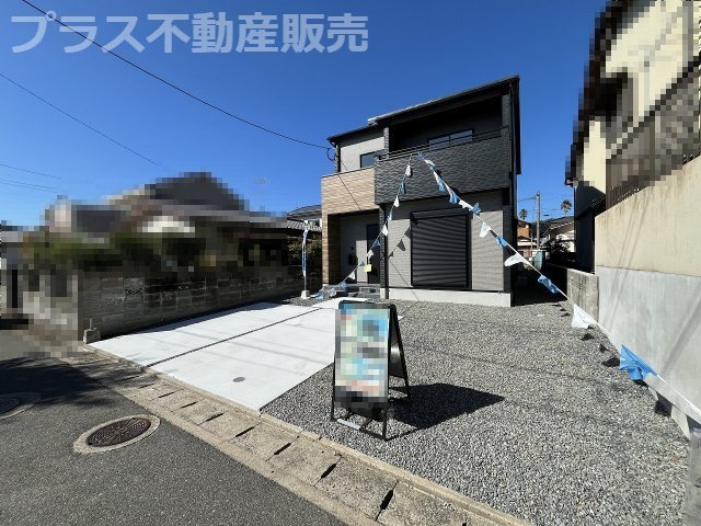 【外観】 | 福岡市東区大岳2丁目2期　1号棟（全1棟）【仲介手数料無料・0円】 | 現地写真。プラス不動産販売なら、現場の全ての棟をまとめてご見学頂けます。
