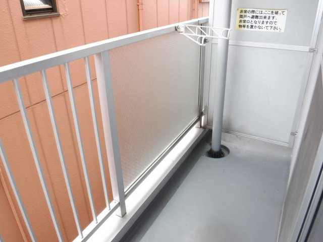 クリフトンコートのバルコニー
