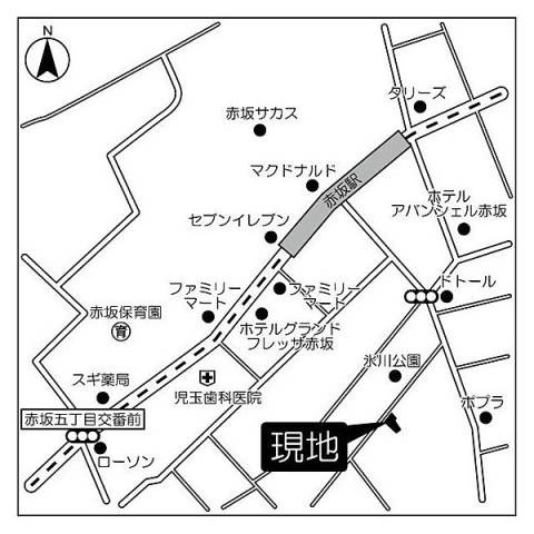【地図】 | リヴェール赤坂