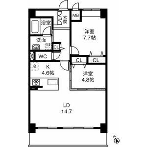 【間取り】 | レジーナヒルズ覚王山