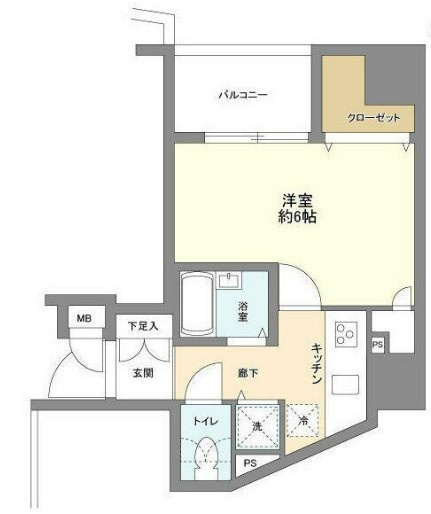 ステージファースト白山の間取り|間取りです。