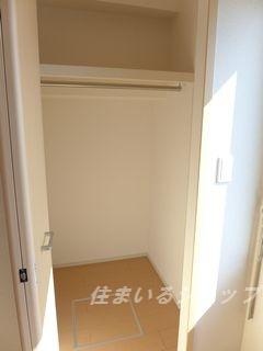 ユニベールＢの収納|クローゼット