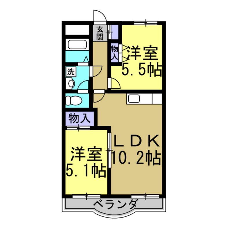 THE ROYALの間取り