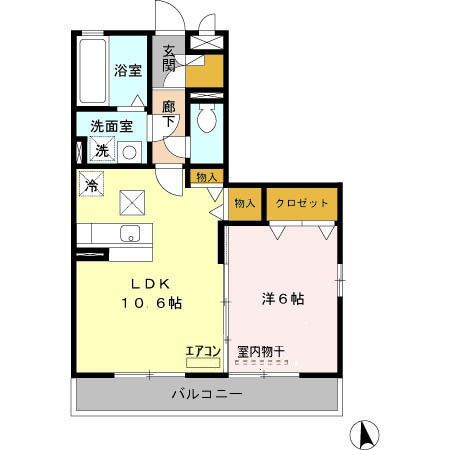 ウエストプラザの間取り