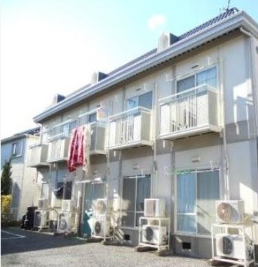 松戸市新松戸４丁目のアパートの外観