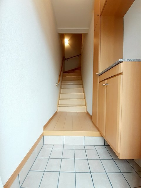 プレパルク南平野Bの玄関|玄関です