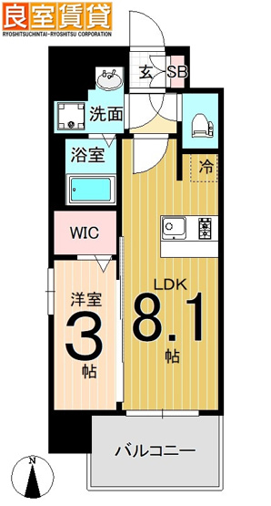 【間取り】 | エスリード葵 広小路通
