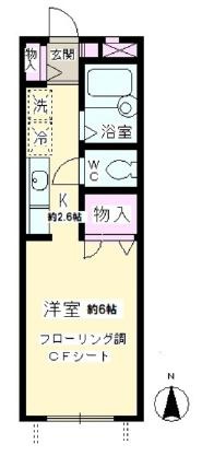 【間取り】 | カーサ・ブランカ-定期借家5年-