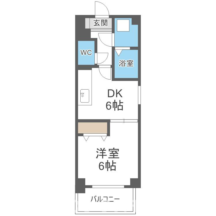 GROOVE大日の間取り