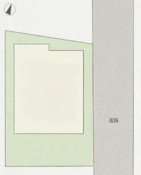 狭山市鵜ノ木中古戸建の区画図