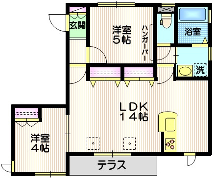 グレースメゾンの間取り