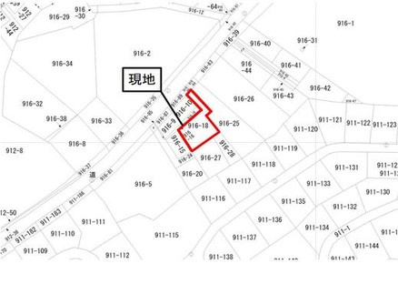 【土地図】 | 伊東市富戸　売地