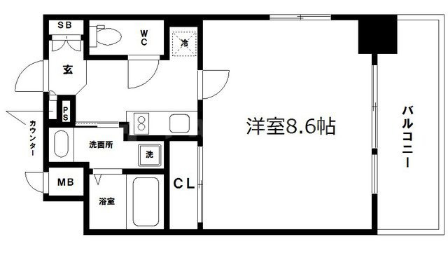 エスリード大阪天満宮の間取り|エスリード大阪天満宮　間取り