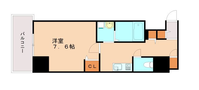 アルファレガロ神戸元町の間取り