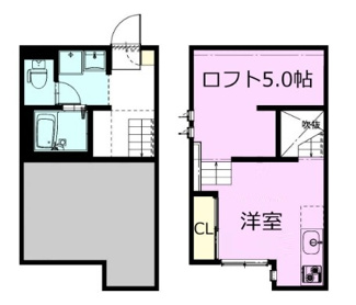 【間取り】 | ＲＩＺＥＳＴ　宮原 | 間取りです。