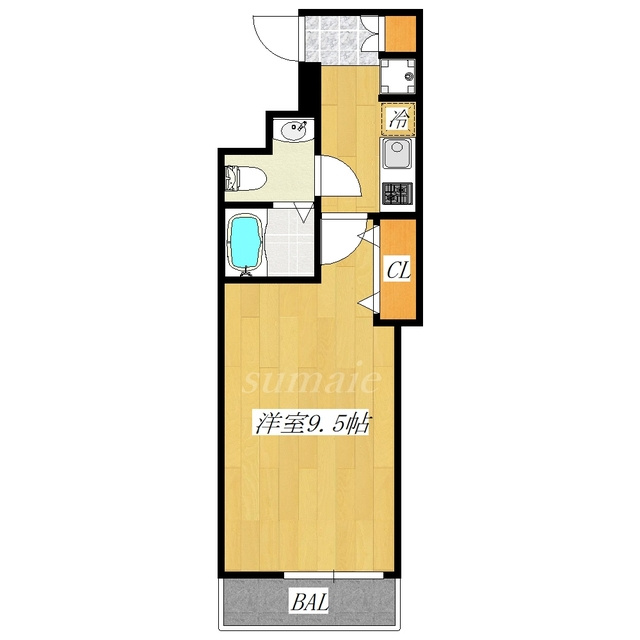 ファーストコート赤羽の間取り|南東向きのお部屋です☆