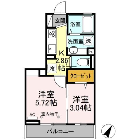 プリマヴェーラの間取り