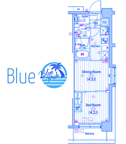 【間取り】 | ガーラ・ヴィスタ元住吉