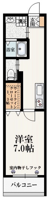プリステラ国立の間取り|★広さ、収納力とバランスの取れた間取り★