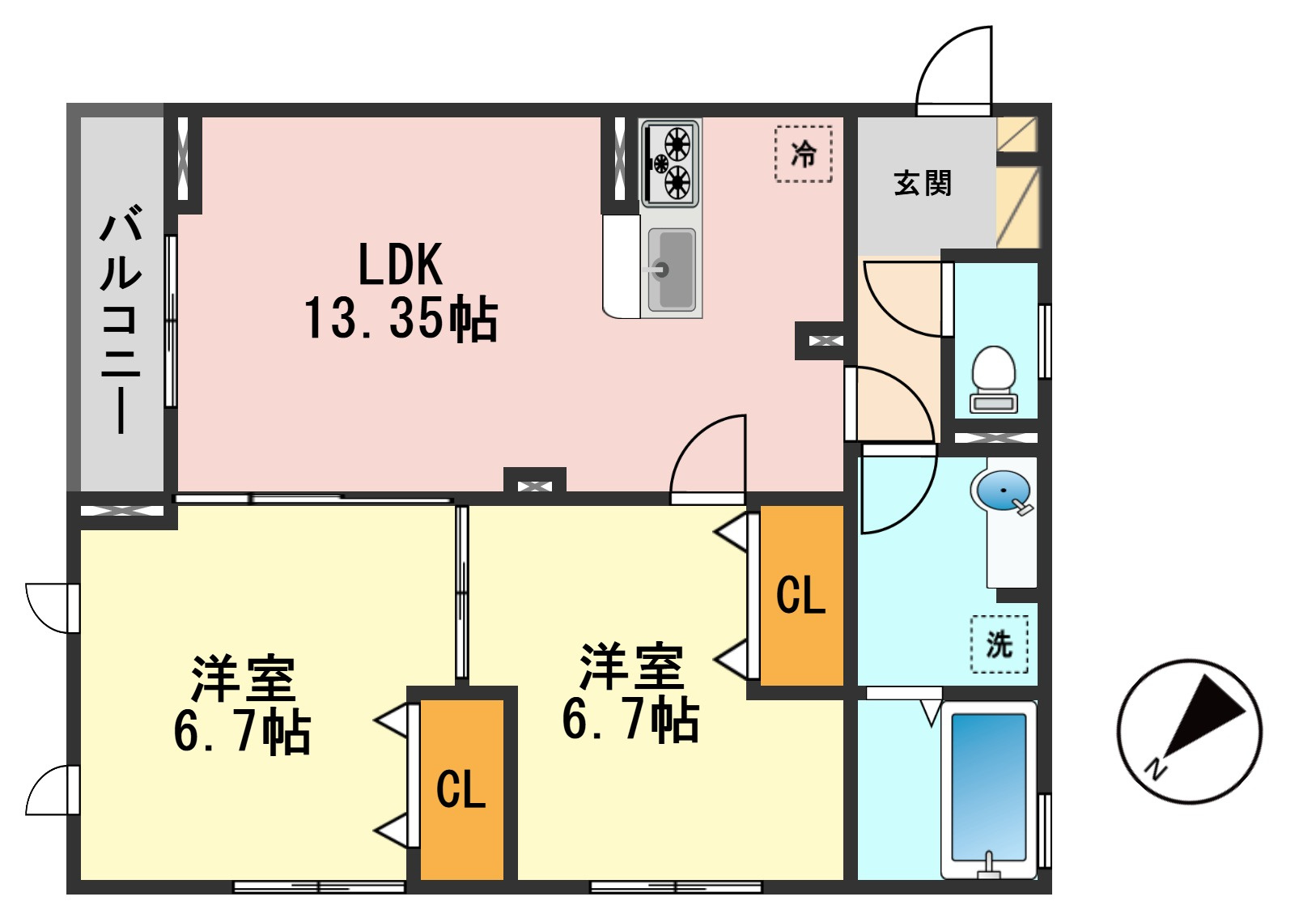 ドルフクレセント八番館