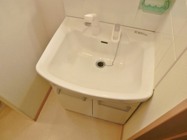 パラシオアマリージョの洗面所|独立洗面台です！