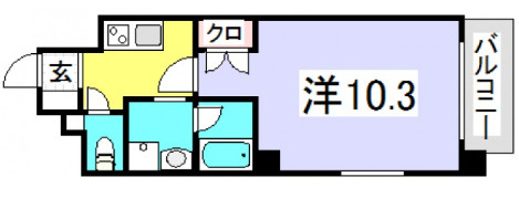 プランドール西観音の間取り