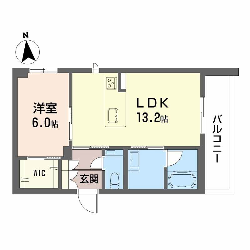 シャーメゾン ヤーティンの区画図