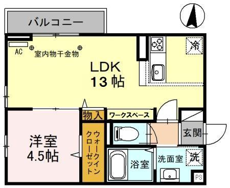 むさし野スクエアの間取り