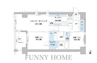 【間取り】 | ガーデニエール砧レジデンス