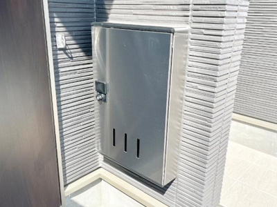【設備】 | 東久留米市浅間町　アパート新築工事 | 宅配ボックス（イメージ）