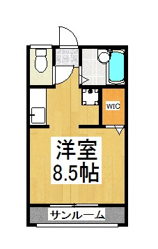 プレジールの間取り